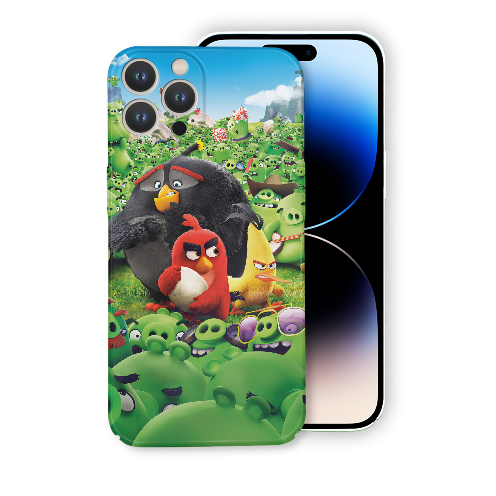 （画像用） Angry Birds アングリーバード 【iPhone 14シリーズ対応】ハードケース